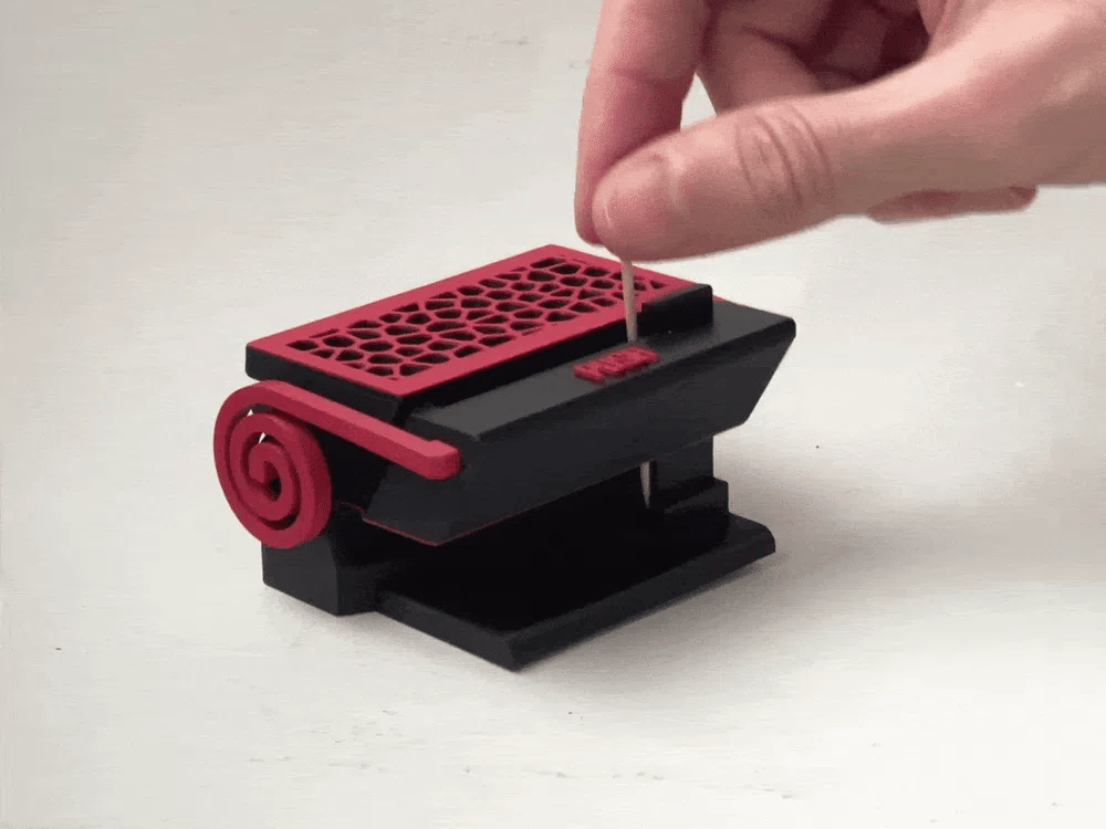 magic tooth pick dispenser